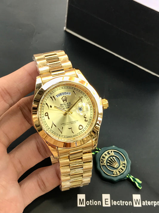 RX Day-Date Arabic Gold