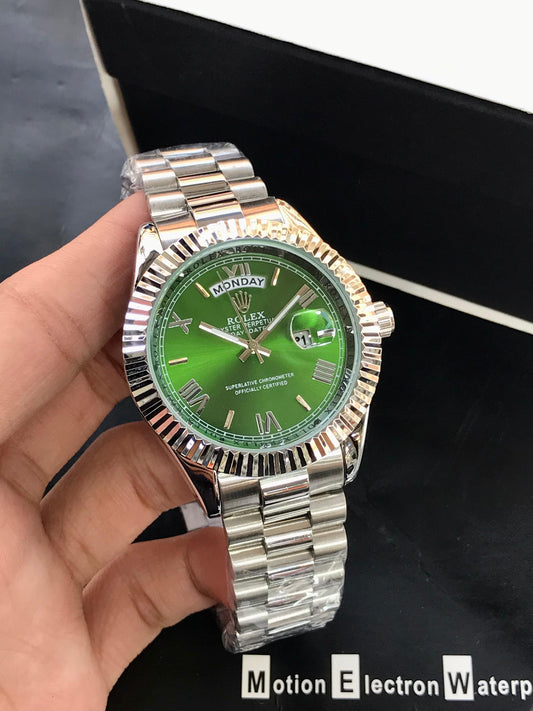 RX Day-Date Roman Green