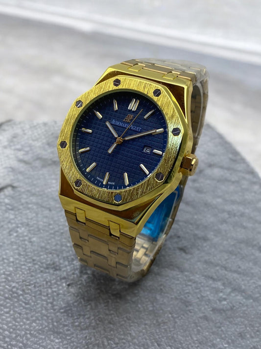 AP All Gold Blue Dial