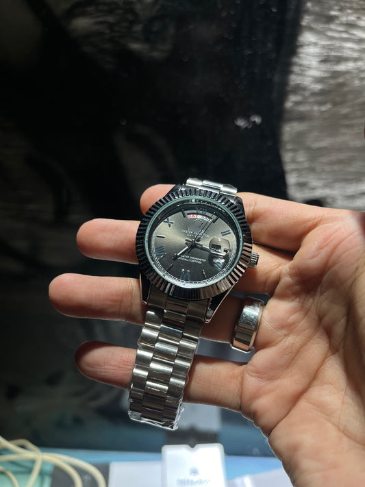 RX Day-Date Roman Black