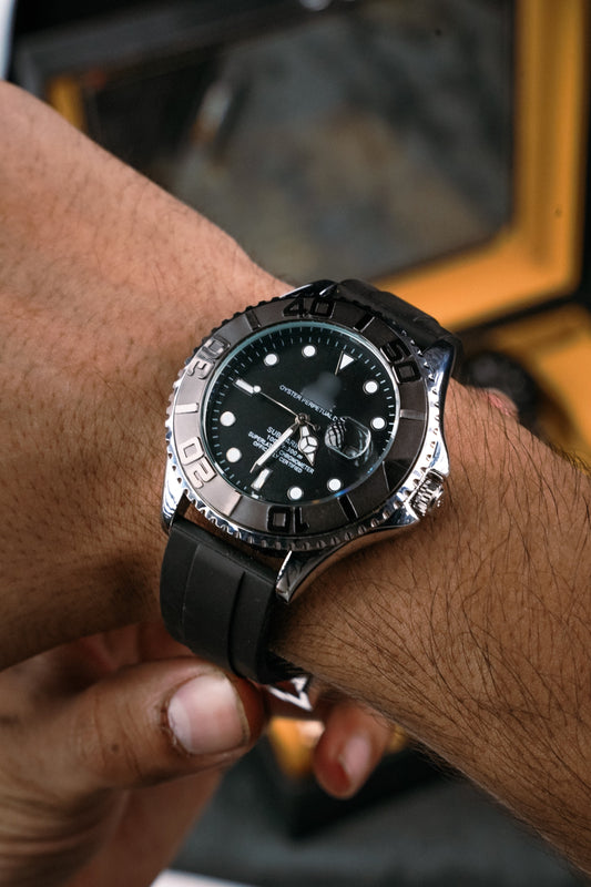 RX Yacht-M Black Silver