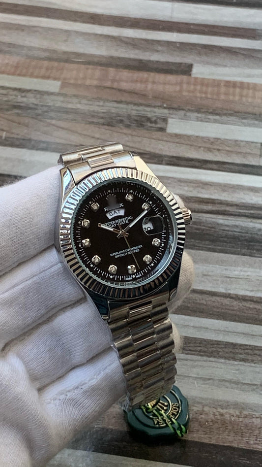 RX Day-Date stone Black