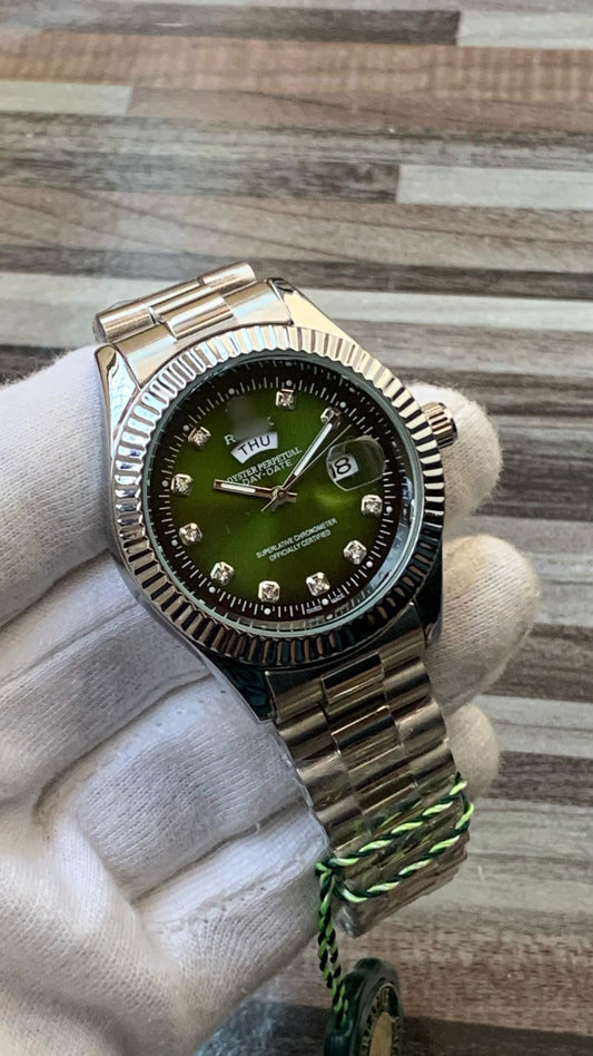 RX Day-Date stone Green