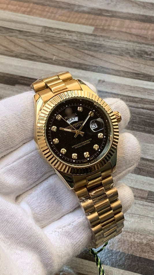 RX Day-Date stone Black All Gold