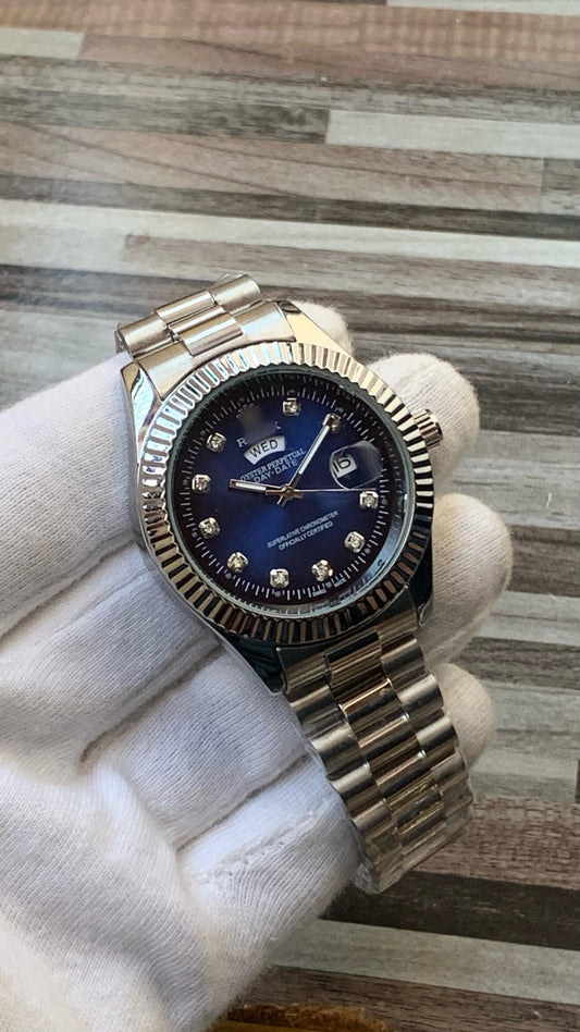 RX Day-Date stone Blue