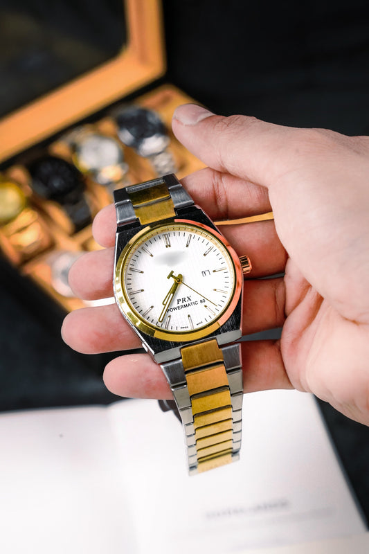 T PRX Two tone White /Gold